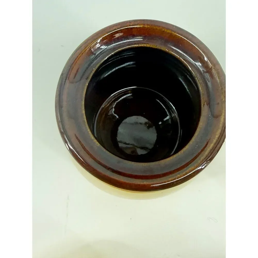 Vintage Wheat Stoneware Coffee Mugs Creamer Sugar Bowl 70s Cottagecore Set